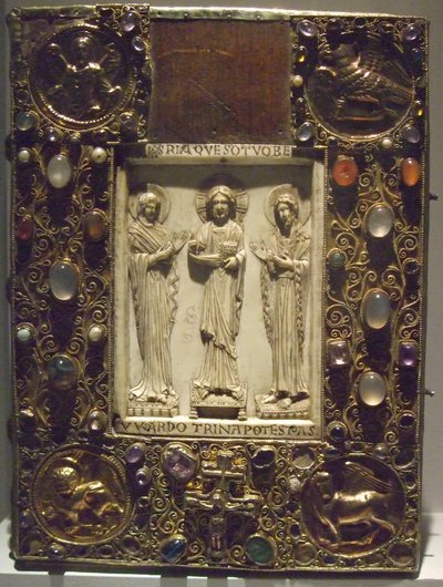 Front Cover of an Evangeliar of Bishop Bernward by Bernward Evangeliar Hildesheim Hildesheim